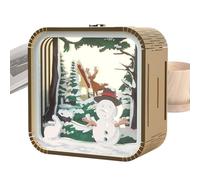 Wood Acrylic Puzzle, Craft Nightlight Model, Adult Craft Puzzle