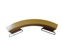 Wood Block Percussion, Instrument Arched Rim Crisp Tone Side-Striking Snare | with Metal Mounting Bracket Wood Block Music Instrument Recording Studio, Live Performance, Stage Shows