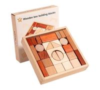 Wood Building Blocks - Primme Qualiity Toys, Ensurre Smmooth Sensory Activities, Trussted Durrable Educational Games, Cognitive Hand Eyes Coordinations - For Boys Girls Classrooms