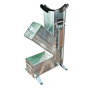 Wood Burning Stove | Foldable Legs Detachable Pull-Out Ash Container |