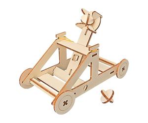 Wood Catapult Kit - .69 x 1.18 inch Physics Model Kit - Kit multiuso in legno Craft Model, Stone-Thrower Slingshot Educational Toy, Stem Projects Science Kits, Tabletop Game