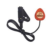 Wood Contact Microphone Piezo Pickup Violin Microphone Pickup Banjo Ukulele Mandolin Guitar Microphone Pickup