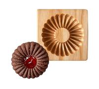 Wood Cookie Stamp 3D Embossed DIY Cutter Tools Baking | Cookie Embossing Stamp Mold For Thanksgiving Christmas Kitchen Food Mooncake Dessert 140/200} Shortbread