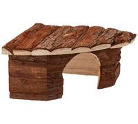 Wood Corner House Casetta per Roditori e Porcellini D India Rifugio in legno ad