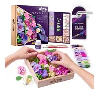OKTO Wood&Craft - Fiori fai da te TM 21 x 21 cm, ispirazione