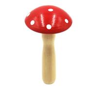 Wood Darning Mushroom - 3.94x2.17 Inches, Small Sewing Repair Tool | Sock And Sweater Mending Aid, Lightweight Darning Supplies For Stockings, Sleeves, Wool Clothes, Home Sewing