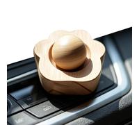 Wood Diffuser - Ball Design Quiet Scent Machine - No Electricity Required Scent Diffuser | for Home Bedroom Bathroom Hotel Office Desk Car | Oil Diffusers for Home Natural Wood Oil Diffusers Use