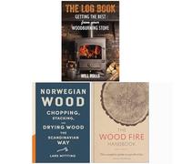 Wood fire handbook[hardcover] and norwegian [hardcover] and log 3 books collection set