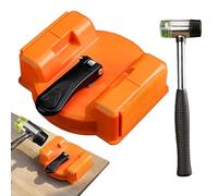 Wood Floor Crevice Fixer Tool - Heavy Duty Rubber Hammer with Double Sided Suction Cup | Laminate and Hardwood Flooring Installation Tool for Plank Alignment and Adjustment