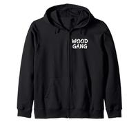 Wood Gang Surname Name Wood Family Reunion Felpa con Cappuccio