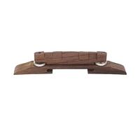 Wood Guitar Bridge Rosewood Archtop Guitar Bridge Premium Rosewood Materiale Curved Design Curved Design Enhanced Sound Resonance Performance Sostituzione per chitarre elettriche