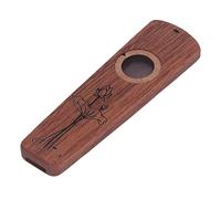 Wood Kazoo, Portatile in Legno Kazoo Chitarra Ukulele Accompagnamento Strumento a Fiato per Bambini Adulti(#4) Flauta, Flauta