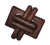 Wood Knot Decor,- Wooden Decorative Chain Links | Rustic Objects Modern Home Decorations for Housewarming Wedding Tabletop Desk Shelf Centerpieces