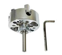 Wood Lathe Chuck - 4 Jaw Drill Replacement Part for Wood Turning Projects | Metal Construction with Adjustable Grip Design, Machining Tool Accessory for Workshop Garage Home Crafting, 4,8x4,8x2,1 cm