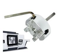 Wood Lathe Electric Drill Parts Arbors Keys Alloy Material
