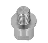 Wood Lathe Spindle Adapter | 1in 8TPI Male & 3 / 4in 10TPI Female Thread | Alloy Steel Adapter for Lathe Chucks/Faceplates/Tools | Secure Wrench Flat Design