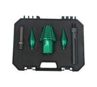 Wood Log Splitter, Firewood Drill Bit Cone Driver, Heavy-Duty Screw Design, Removable Chopping Tool for Home Repair, Crafting, Furniture Assembly, Farm, Camping, Outdoor Tasks