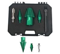 Wood Log Splitter Firewood Drill Bit, Heavy-Duty Cone Screw Splitter Driver, Detachable Chopping Tool for Home Projects, Farm Use, Furniture Assembly, Repair Tasks, Camping, and Outdoor Activities