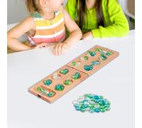 Wood Mancala Board Game Set Travel Entertainment Giochi di famiglia