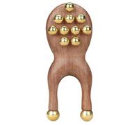 Wood Massage Tools Manual Body - Relaxing Sculpting Bead Massager for for | Bead Massager for Facial Reflexology for Holiday Birthday | Party Daily Home Travel Travel Morning Daytime Night Wood Massage