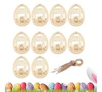 Wood Ornaments Crafts, Easter Eggs Pendants, Paintable Decoration Set, Unfinished Wood Crafts, Diy Creative Projects, School Party Supplies, Home Bedroom Decor, Craft Supplies for Family Gatherings