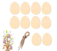 Wood Ornaments Crafts, Easter Eggs Pendants, Paintable Decoration Set, Unfinished Wood Crafts, Diy Creative Projects, School Party Supplies, Home Bedroom Decor, Craft Supplies for Family Gatherings