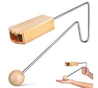 Wood Percussion Vibraslap Musical Instrument Portable Latin Rhythm Instrument