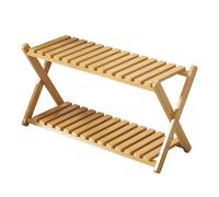 Wood Plant Stand - Natural Cedar Display, Rustic Vegetation Riser, Multi-Level Sprout Base | Vertical Garden Furniture Decorative Sturdy Frame For Indoor Greenhouse Backyard Deck Sunroom Corner