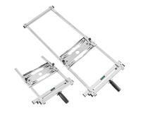 Wood Positioning Guide Tool - 40,5 x 39 cm Woodworking Edge Guide, Positioning Frame Tool Wood, Stainless Steel Trimmer Machine Frame Tools, Versatile Woodworking Accessories Set For Home