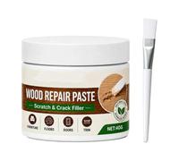 Wood Repair Putty 40g - Scratch Filler with Brush Applicator