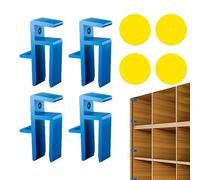 Wood Scribe Tool - Cabinet Door Mounting Jig, Furniture Fitting and Cabinet Installation Tool | Toe Kicking, Woodworking, fai da te, Professional Use | Marking Clamps, 16-18mm Opening Scribing Tools