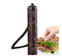 Wood Toothpick Holder Pocket Dispenser Decorative Carry Storage Box