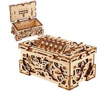 Wood Trick Enigma Chest Box Puzzle 3D di Legno per Adulti da Costruire