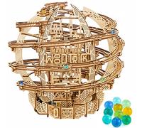 Wood Trick Puzzle 3D in legno motorizzato elettrico per marmo, 43 x 40,6 cm, modellino in legno per adulti e ragazzi da costruire