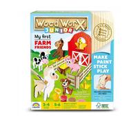 Wood WorX Junior I miei primi amici della fattoria costruiscono, verniciano, dec