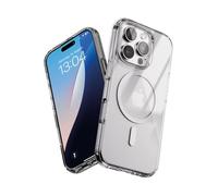 Woodcessories - Custodia Bio Clear magnetica trasparente compatibile con iPhone 16 Pro Max custodia trasparente con magnete
