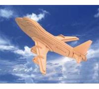 Woodcraft Puzzle 3D in Legno Aereo Boeing