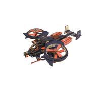 Woodcraft puzzle 3D in legno aereo da combattimento