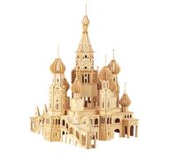 Woodcraft puzzle 3D in legno chiesa San Pietroburgo