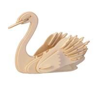 Woodcraft puzzle 3D in legno - cigno