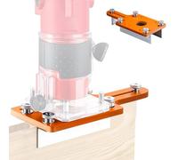 Woodcraft Router Guide - Modello Di Router Di Giunzione, Modelli Di Raggio Di Lavorazione Del Legno | Guida Allo Strumento Di Slotting Ad Regolabile Per Gli Appassionati Di Gabinetti Professionis