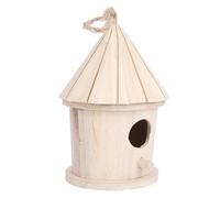 Wooden Bird House Hanging For Outdoor Garden Nidi Per Uccelli Letto