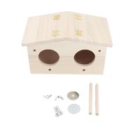 Wooden Bird Roosting Box | for Parrots/Swallows/Garden