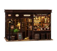 Wooden Booknook, Diy 3D Book Nook con Luce LED
