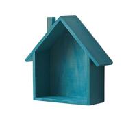 Wooden Box House - Scaffali per la struttura della casa | Scaffale di visualizzazione a forma di capanna | Segno di casa della fattoria | DEGORIZZAZIONE 'AMMERSIONE DELLA NURSERY CINETTO | Un mig