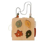 Wooden Building Blocks, Bead Sequencing Set, Sorting Educational Learning Game Ages 1, 3, Boys and Girls, Preschool Kids, Home, Travel, Outdoor Play, Daycare, Family