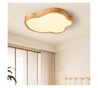 Wooden Ceiling Light Creative And Warm Bedroom, Children's Room, Cloud Ceiling Light