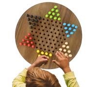 Wooden Checkers - Checkers Checkers Game Board | Set Di Giochi Di Signore Con Pezzi Di Scacchi In Legno | Set Woode Facile Da Trasportare Per La Casa, Amici All'aperto Giocando E Accesso