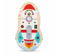 Wooden Circuit Activity Board for Seniors Hands & Focus Training Panel