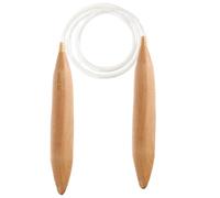 Wooden Circular,Wood Chunky | Effective Braiding Tool Knitters Crochet Hooks Weaving Tools Sticks Blanket, Sweater